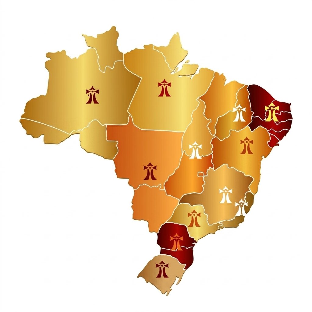 Mapa Estratégico de Cobertura Nacional — Torre de Vigia